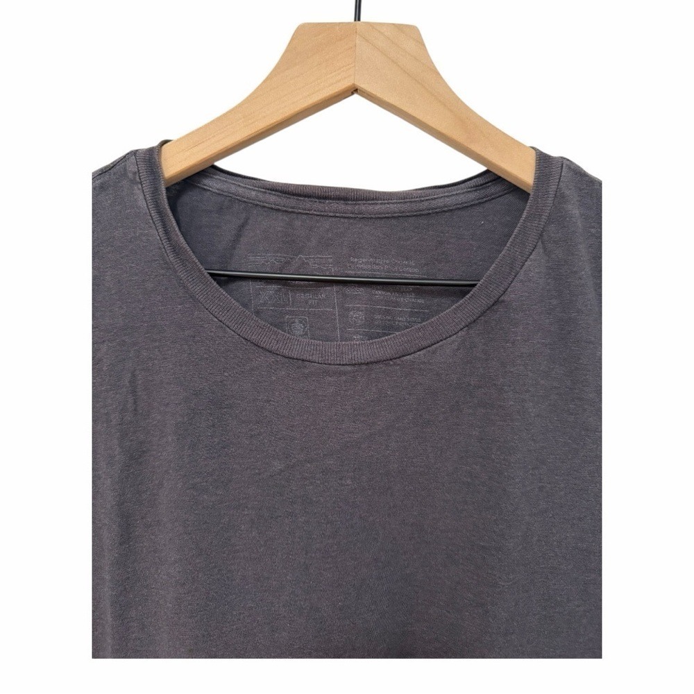 Patagonia Organic Cotton Black Short Sleeve T-Shirt Crewneck | Size XXL - Picture 3 of 10